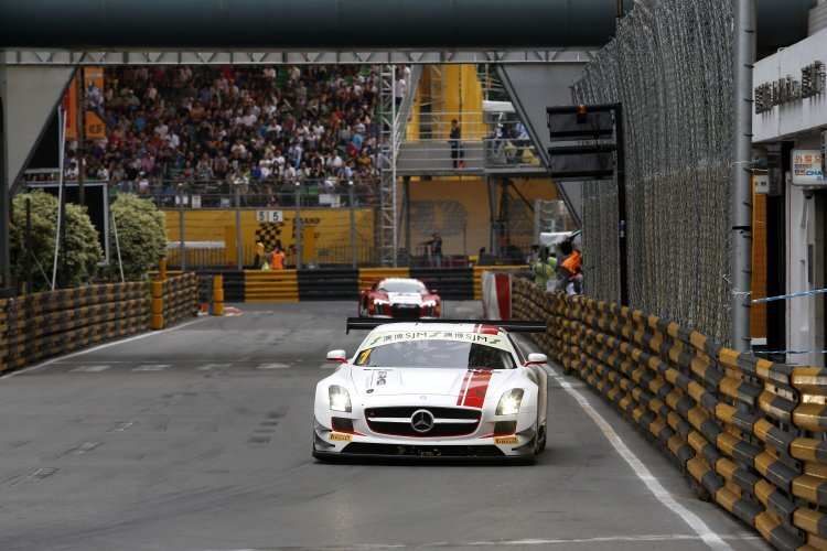 Damals noch im Mercedes SLS AMG GT3: Vorjahressieger Maro Engel