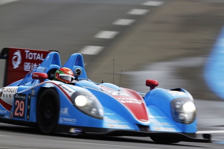 Schon in Le Mans mit dabei: Der blaue Morgan von Pegasus Racing