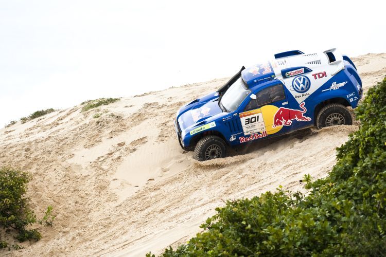 VW bereitet sich auf die Dakar 2010 vor.