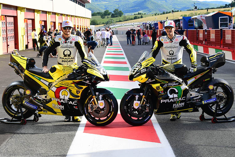 Miller und Bagnaia beim GP in Mugello-2019