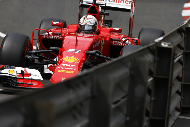 Sebastian Vettel 2014 in Monte Carlo