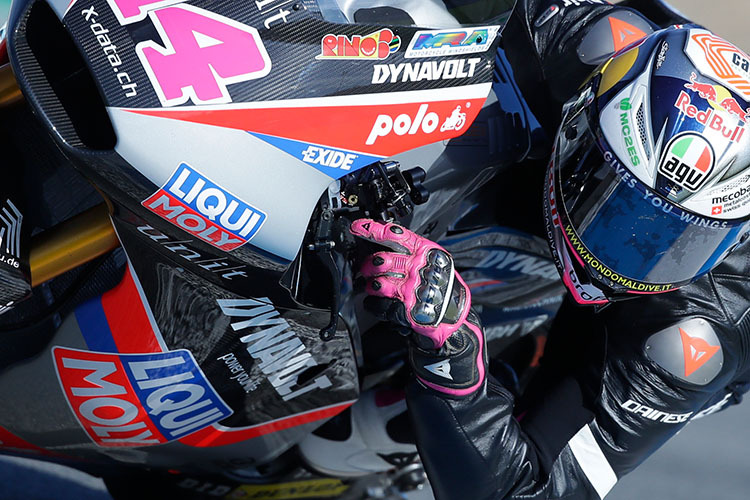 Tony Arbolino testete in Jerez bereits mit der Liqui-Moly-Kalex