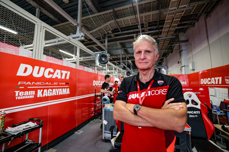 Paolo Ciabatti begleitet das Ducati-Projekt in Suzuka