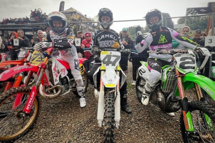 Stefan Everts, Jeff Emig und Jeremy McGrath