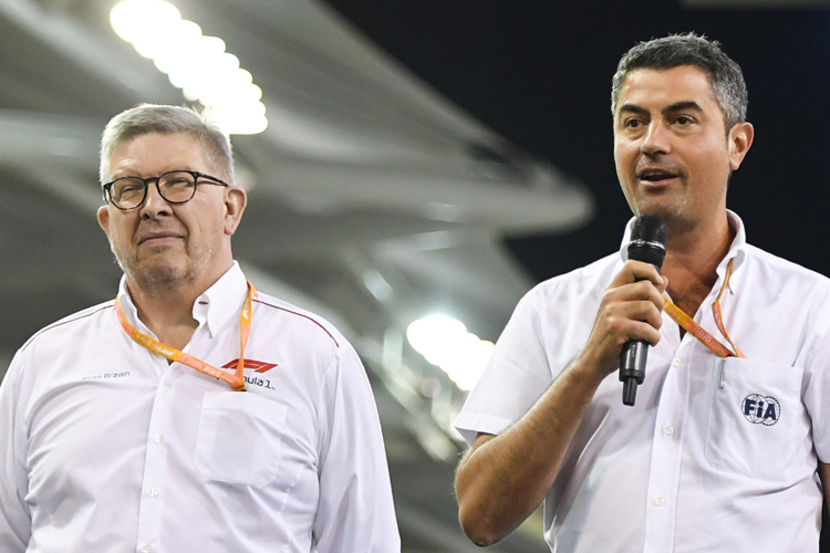 Michael Masi und Ross Brawn