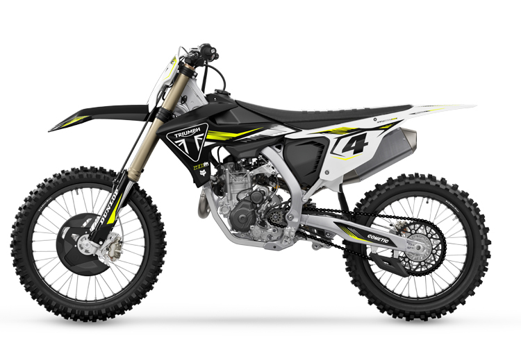 Die neue TF 450-RC Edition von links