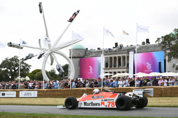 Am Donnerstag durften die Festival-Besucher noch echte Racing-Schönheiten erleben, heute bleibt die Anlage aber geschlossen