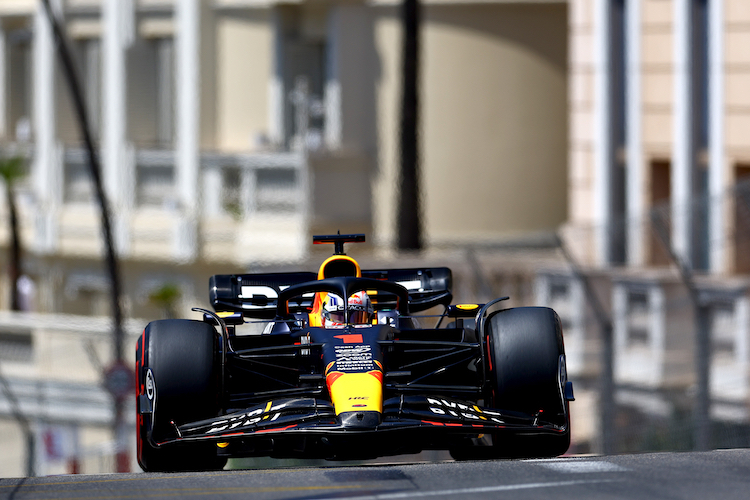 Max Verstappen sicherte sich im Qualifying die Monaco-Pole