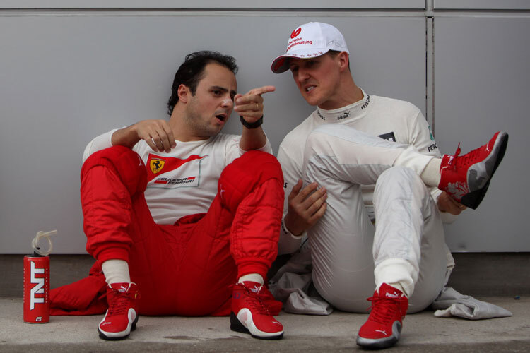 Felipe Massa besuchte heimlich seinen Freund Michael Schumacher