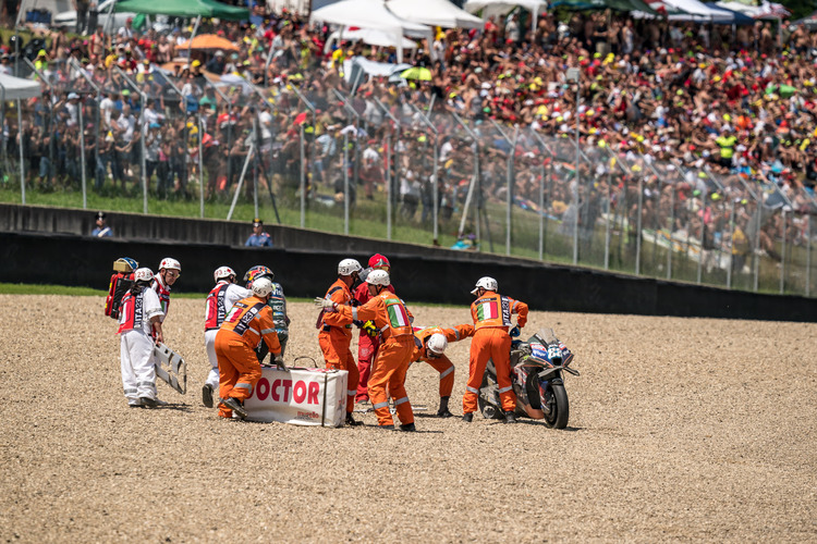 Miguel Oliveira (Aprilia) a subi une nouvelle chute au Mugello