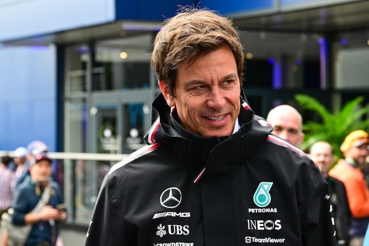 Toto Wolff sprach bei seiner Presserunde zum angekündigten Mercedes-Abschied von Lewis Hamilton auch über seine eigene Zukunft