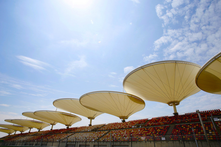 Einsamkeit am Shanghai International Circuit