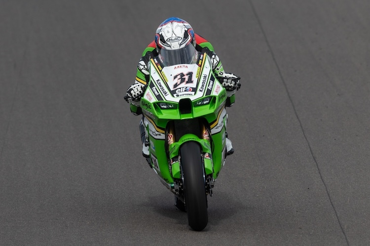 Garrett Gerloff ist der einzige Kawasaki-Pilot im Feld