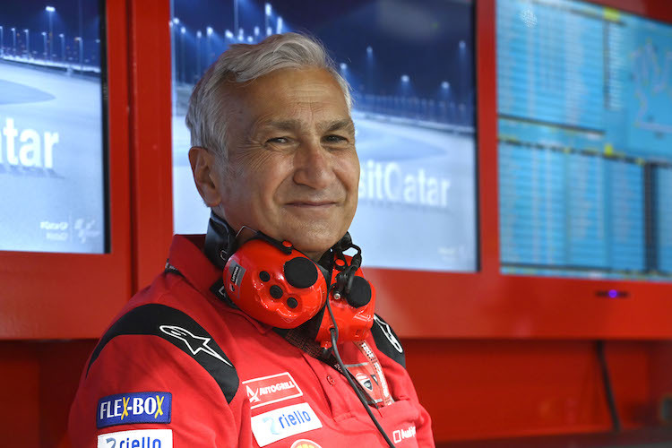 Ducati-Teammanager Davide Tardozzi zieht eine positive Saisonbilanz