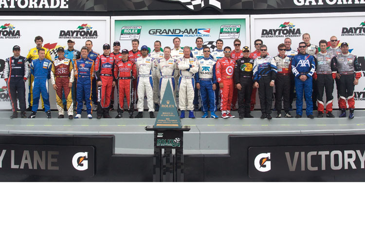Indy-Sieger, Daytona-Sieger, NASCAR-Sieger und Patrick Dempsey 