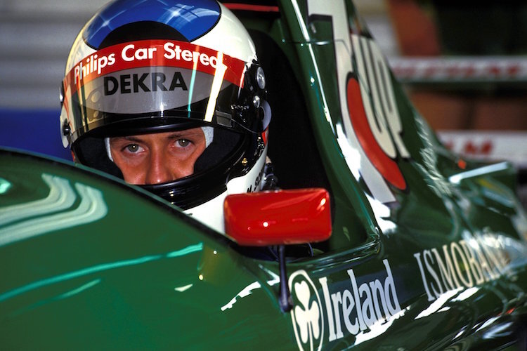 Michael Schumacher 1991 im Jordan