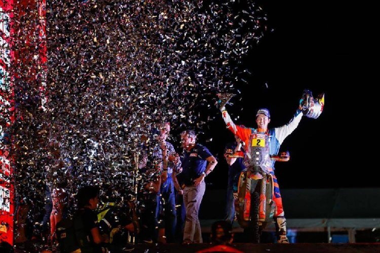 Wird Matthias Walkner (Red Bull KTM) seinen Titel erfolgreich verteidigen können? 