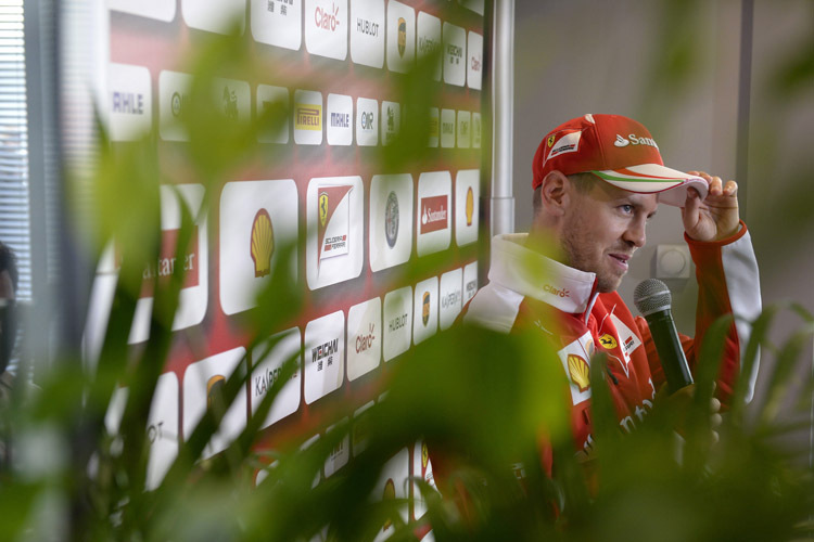 Sebastian Vettel: «Heute entwickelt man mehr von Rennen zu Rennen. Man hat immer was Kleines dabei»
