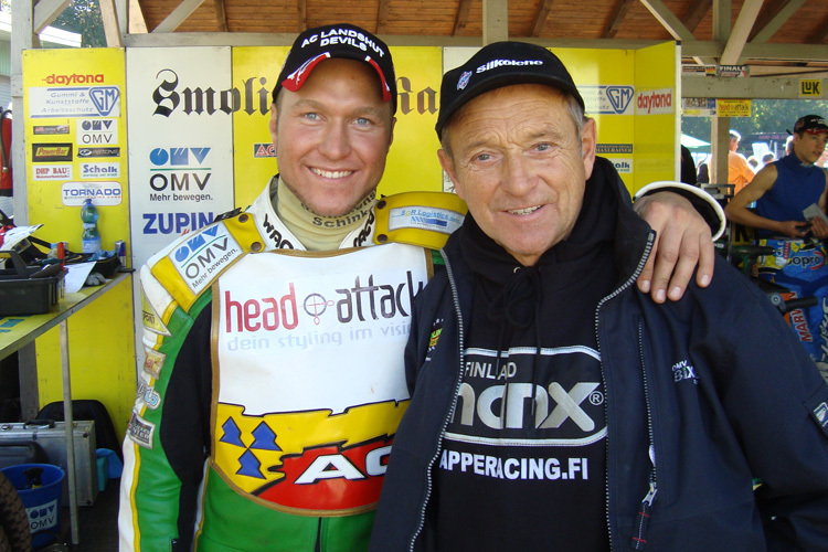 Egon Müller (re.) mit Martin Smolinski