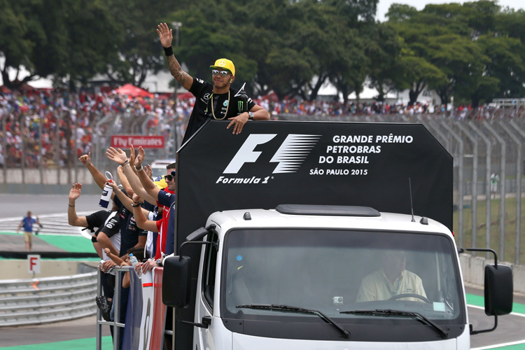 Lewis Hamilton vor dem Brasilien-GP