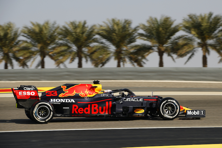Max Verstappen sicherte sich auch die dritte Bestzeit des Bahrain-Wochenendes