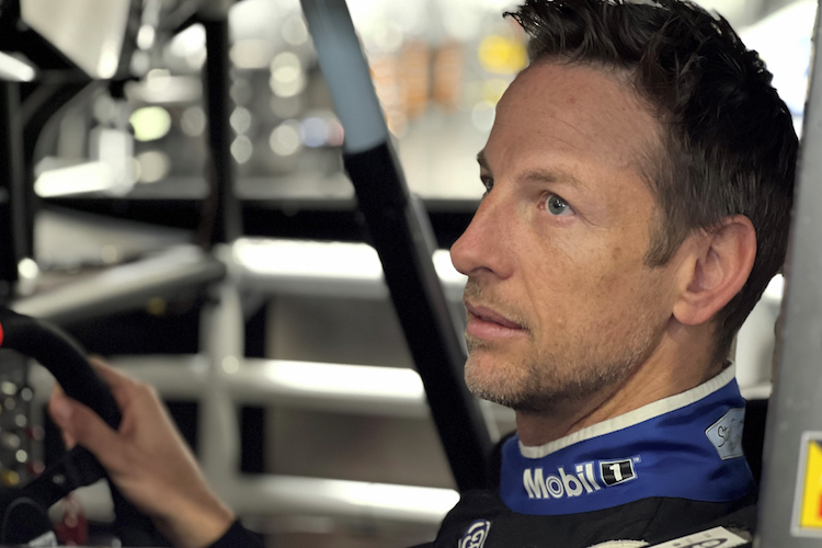 Jenson Button im StockCar