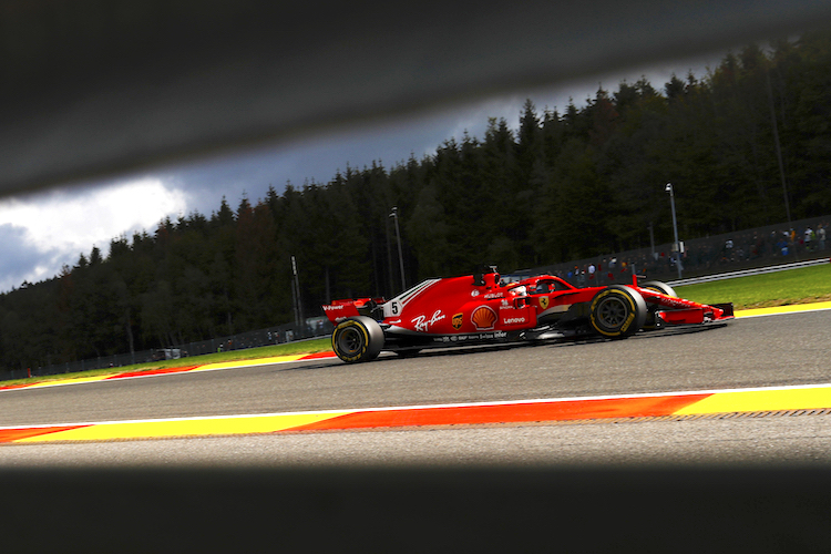 Sebastian Vettel durfte zum ersten Mal in diesem Jahr die FP1-Bestzeit bejubeln