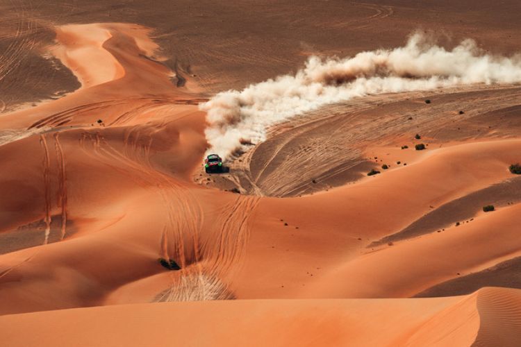 Dakar-Sieger Yazeed Al-Rajhi/Timo Gotschalk: Erst kein Glück, dann im Pech