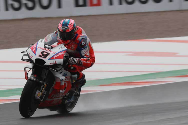 Danilo Petrucci auf der Werks-Ducati war Schnellster im zweiten freien Training in Valencia