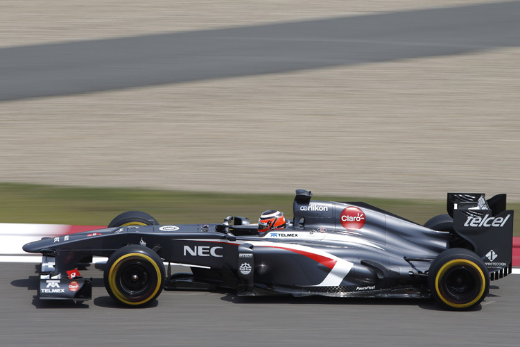 Reifen sparen für den Grand Prix: Nico Hülkenberg verzichtete auf die Zeitenjagd