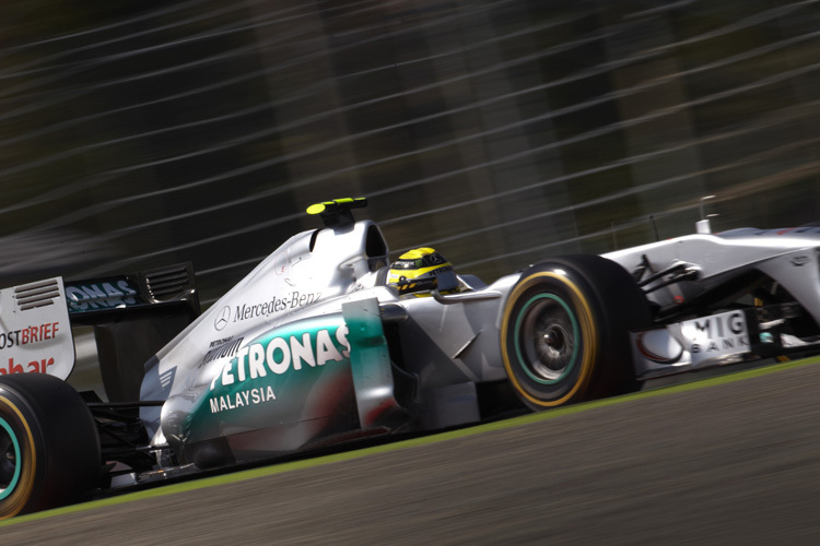 Nico Rosberg startet in Suzuka von hinten