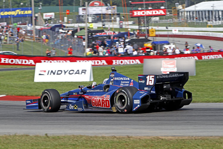 Bobby Rahals Auto trägt bei den IndyCars den Aufkleber der Nationalgarde