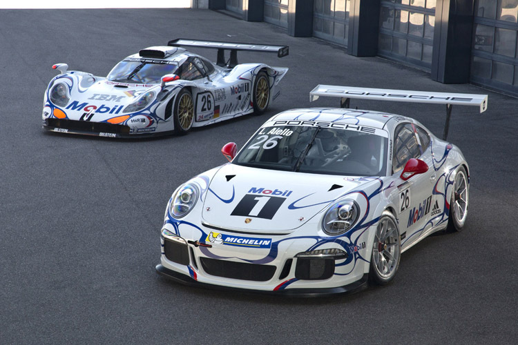 Porsche 911 GT1-98 und 911 GT3 Cup