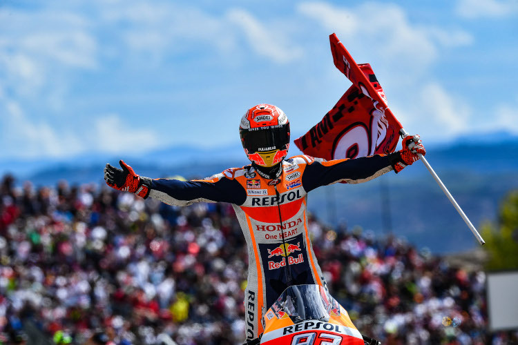Repsol-Honda-Star Marc Márquez dominierte die MotoGP-WM auch 2019