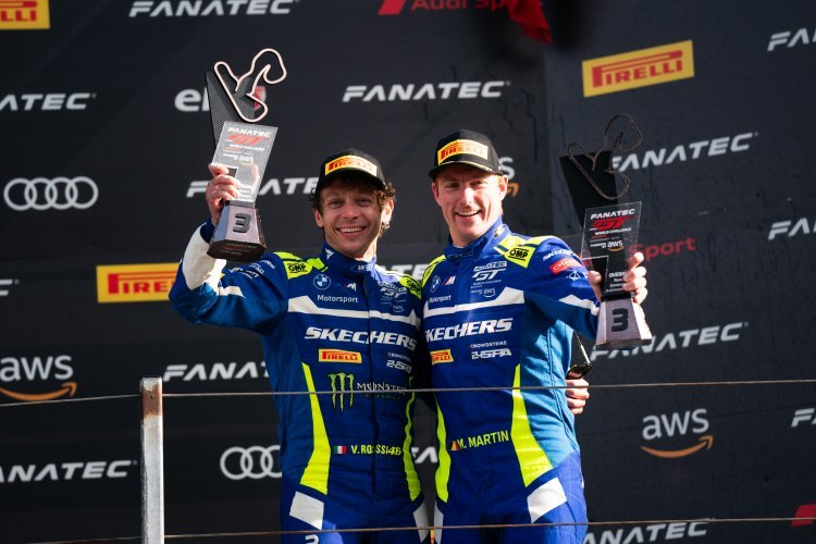Fahren 2024 in der WEC: Valentino Rossi (li.) und Maxime Martin