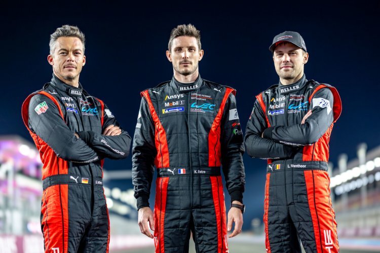 Weltmeister: (v.li.) André Lotterer, Kévin Estre und Laurens Vanthoor