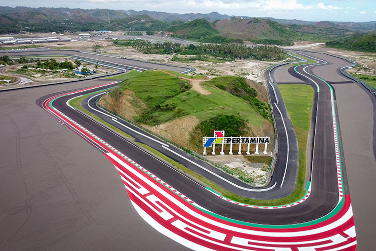 Auf dem Mandalika Circuit wird am 20. März der zweite Grand Prix 2022 gefahren