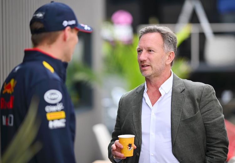 Red Bull Racing-Teamchef Christian Horner