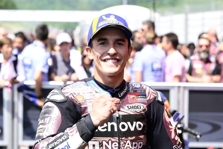 Marc Márquez gewinnt das Rennen