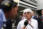 Bernie Ecclestone bei einem BBC-Interview in Sotschi