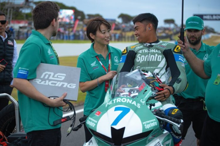 Als Teamchefin von Petronas MIE Racing ist Midori Moriwaki im Paddock der Superbike-WM präsent