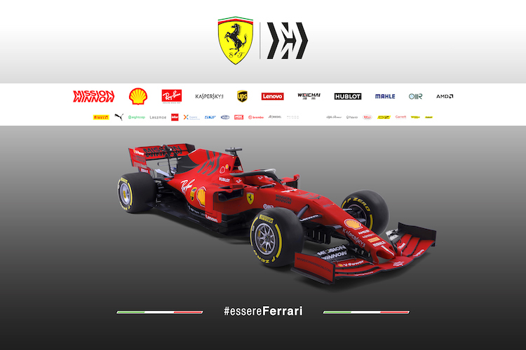 Das offizielle Ferrari-Foto des neuen SF90