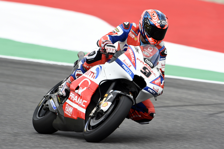 Danilo Petrucci (Team Pramac Ducati) wurde «nur» Siebter