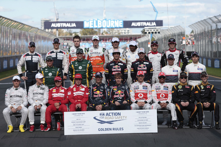 Die Formel-1-Klasse 2012