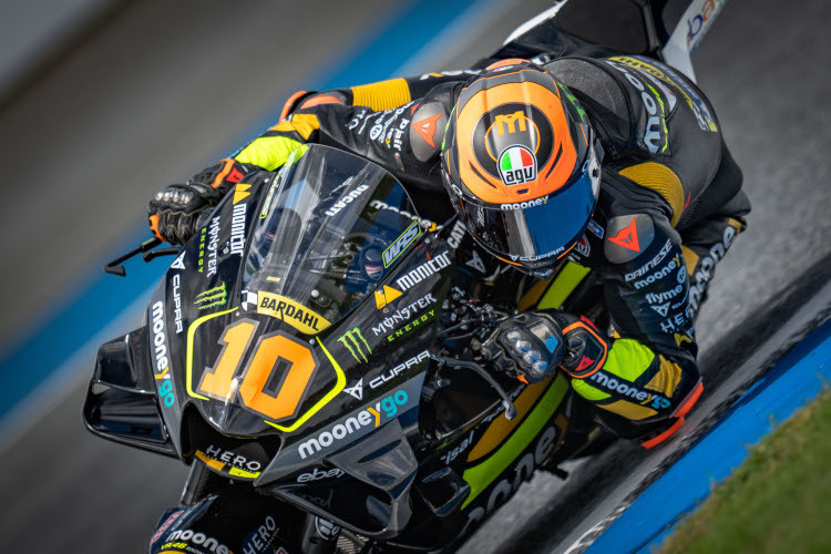 Luca Marini am Freitag in Thailand