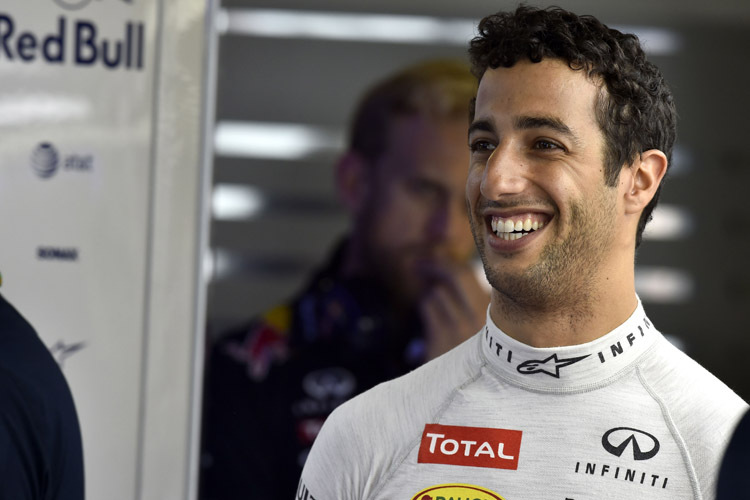 Red Bull Racing-Pilot Daniel Ricciardo: «Wenn ich natürlich nichts Schlaues zu sagen habe, werde ich meinen Mund halten und nicht riskieren, das Team in eine falsche Richtung zu steuern»
