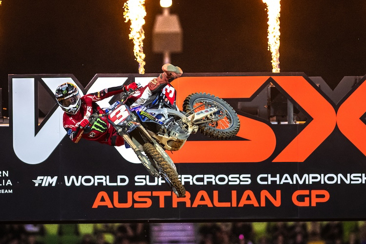 Eli Tomac siegte in Australien in 7 von 8 Rennen