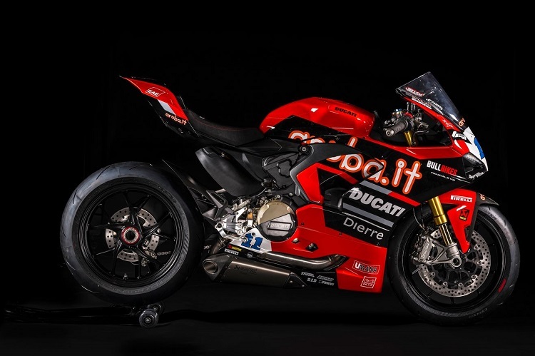 Racing Replica der Ducati Panigale V2 von Supersport-Weltmeister Nicolò Bulega