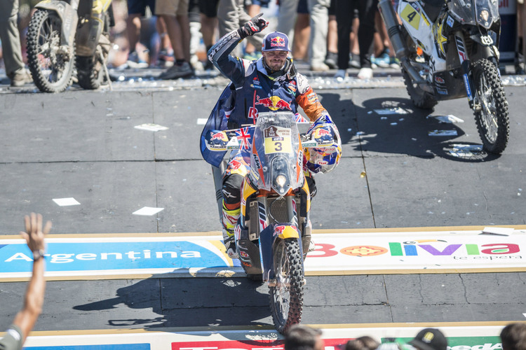 Dakar-Gesamtsieger Toby Price aus dem Red Bull-KTM-Team