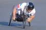 Alex Zanardi auf seinem Handbike